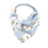 Satin Triangle Scarf Hair Accessories For Women Geometric Style
