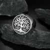 Seal Bracelet Life Tree Ring Titanium Steel Polish Unisex