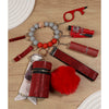 Selfdefense Alloy Lipstick Bag Whistle Perfume Bottle Windowbreaking Bead 9Piece Set Hanging Luggage Accessories Minimalist