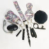 Selfdefense Keychain Hand Sanitizer Bottle And Lipstick Set Alloy Minimalist Key Pendant