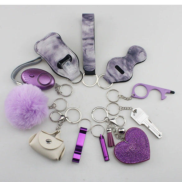Selfdefense Keychain Set