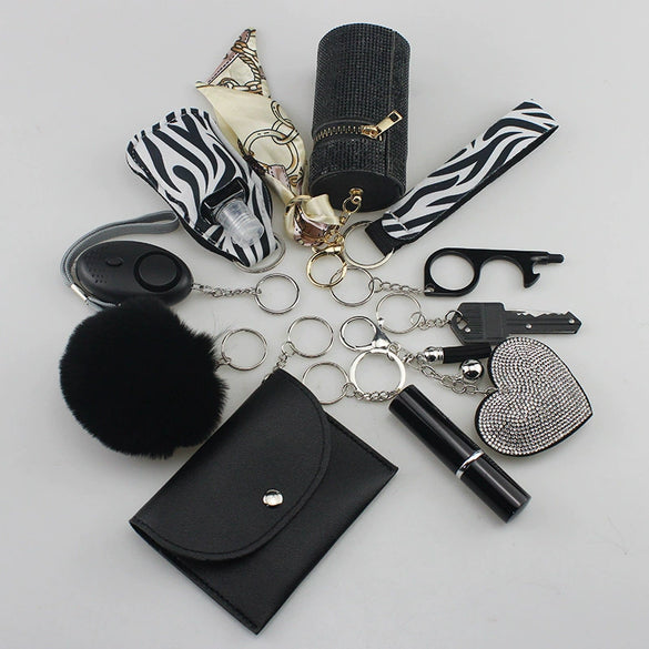 Selfdefense Keychain Set