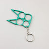 Selfdefense Metal Finger Tiger Minimalist Key Pendant