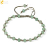 Semi Precious Stone Geometric Beaded Woven Bracelet Polished Unisex Personality Jewelry