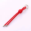 Semimanual Handwoven Artificial Leather Car Keychain Pendant Mobile Phone Bag Pendant Lanyard Small Gift
