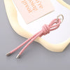 Semimanual Handwoven Artificial Leather Car Keychain Pendant Mobile Phone Bag Pendant Lanyard Small Gift