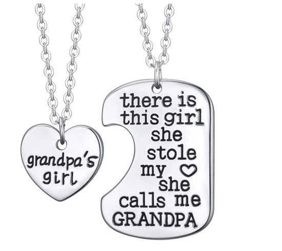 Series Necklace With Geometric Pattern In Stainless Steel And Alloy Style Of Letters Numbers Text