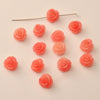 Shell Anemone Rose Flower Loose Beads For Bracelet Necklace Earrings Accessories