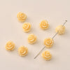 Shell Anemone Rose Flower Loose Beads For Bracelet Necklace Earrings Accessories