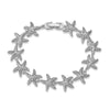 Shell Conch Starfish Stitching Copper Bracelet With Star Animal Zodiac Pattern Electroplating For Women