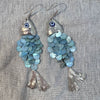 Shell Fishshaped Animal Pattern Tassel Pendant Earrings For Women