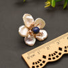 Shell Geometric Brooch Simple Style Electroplating