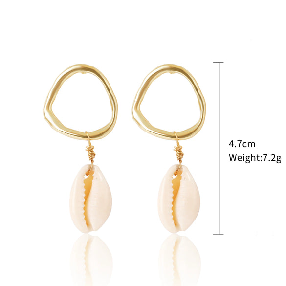 Shell Geometric Marine Series Women's Earrings