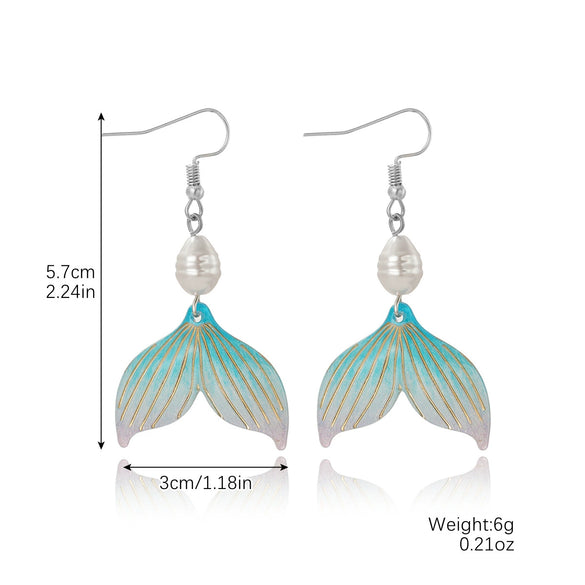 Shell Geometric Marine Series Women's Earrings