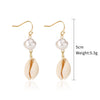 Shell Geometric Marine Series Women's Earrings