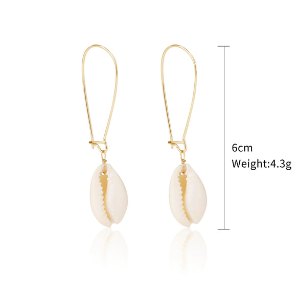 Shell Geometric Marine Series Women's Earrings