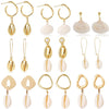 Shell Geometric Marine Series Women's Earrings