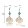 Shell Geometric Marine Series Women's Earrings