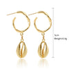 Shell Geometric Marine Series Women's Earrings