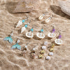 Shell Geometric Marine Series Women's Earrings