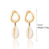 Shell Geometric Marine Series Women's Earrings