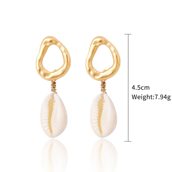 Shell Geometric Marine Series Women's Earrings