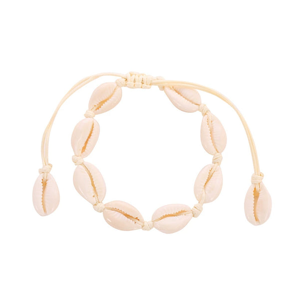 Shell Handmade Minimalist Unisex And Women's Handwoven Bracelet
