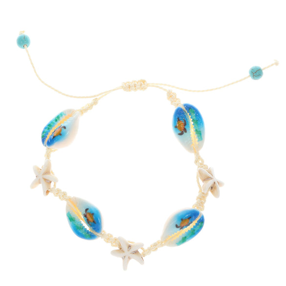 Shell Handmade Minimalist Unisex And Women's Handwoven Bracelet