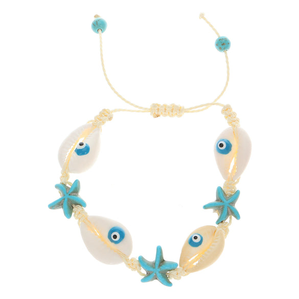Shell Handmade Minimalist Unisex And Women's Handwoven Bracelet