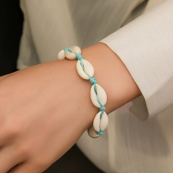 Shell Handmade Minimalist Unisex And Women's Handwoven Bracelet