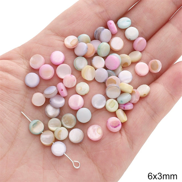 Shell Handmade Peach Heart Shaped Beaded Jewelry Accessories Earrings Bracelet