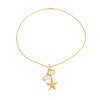 Shell Imitation Pearl Chain Tassel Chest Chain Bikini Body Chain