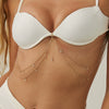 Shell Imitation Pearl Chain Tassel Chest Chain Bikini Body Chain