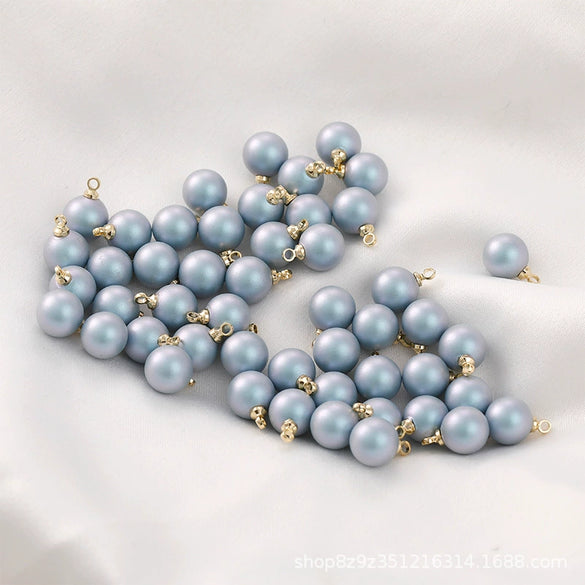 Shell Pearl Handmade Jewelry Accessories With Baking Paint Design