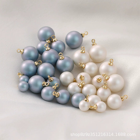 Shell Pearl Handmade Jewelry Accessories With Baking Paint Design
