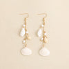 Shell Pearl Tassel Women's Long Elegant Fresh Minimalist Retro Earrings