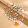 Shell Pendant Necklace With Pearl Chain Star Geometric Animal Zodiac Pure Handmade For Women