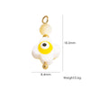 Shell Stainless Steel Accessories Handmade Geometric Fivepointed Star Flower Pendant