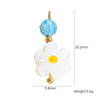 Shell Stainless Steel Accessories Handmade Geometric Fivepointed Star Flower Pendant