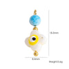Shell Stainless Steel Accessories Handmade Geometric Fivepointed Star Flower Pendant