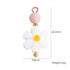 Shell Stainless Steel Accessories Handmade Geometric Fivepointed Star Flower Pendant