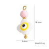 Shell Stainless Steel Accessories Handmade Geometric Fivepointed Star Flower Pendant
