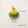 Shell Starfish Conch Animal Style Copper Jewelry Accessories Electroplated Bracelet Necklace Keychain Pendant