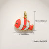 Shell Starfish Conch Animal Style Copper Jewelry Accessories Electroplated Bracelet Necklace Keychain Pendant