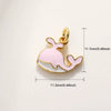Shell Starfish Conch Animal Style Copper Jewelry Accessories Electroplated Bracelet Necklace Keychain Pendant