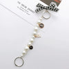 Shoe Accessories Alloy Bear Rhinestone Pearl Hanging Chain With Plants And Flowers Style Electroplating