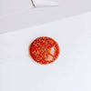 Shoe And Mobile Phone Case Accessories Acrylic Plastic Resin Round Irregular Gold Foil Glitter Dripping Oil Style