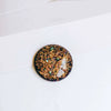 Shoe And Mobile Phone Case Accessories Acrylic Plastic Resin Round Irregular Gold Foil Glitter Dripping Oil Style