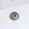 Shoe And Mobile Phone Case Accessories Acrylic Plastic Resin Round Irregular Gold Foil Glitter Dripping Oil Style