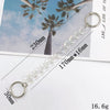 Shoe Chain Jewelry Accessories Acrylic Handmade Beaded Pearl Shoe Buckle Decoration